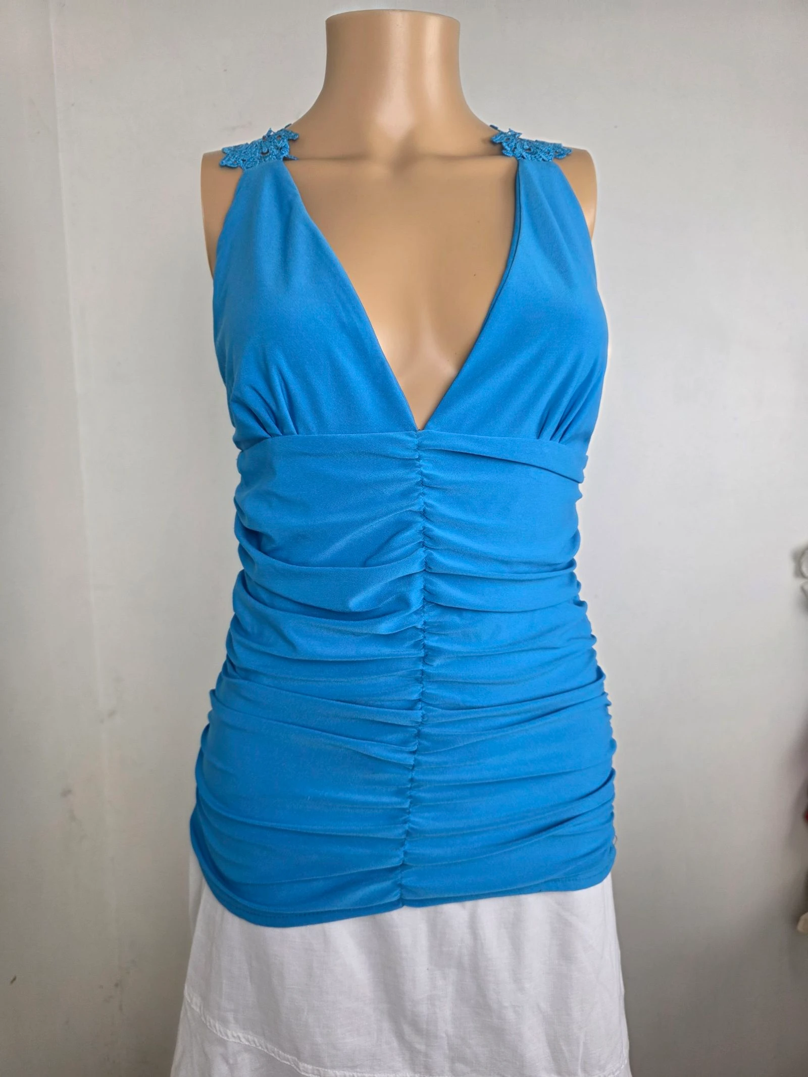 Haut dos nu dentelle glamour 🍒vintage y2k 🍒 taille unique